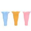 Fdit Food Grade Silicone Collapsible Ice Cream Cone Holders Set, for Ice Cream Cups and Lollipops, Reusable Snow Cone Cups for OntheGo Use view 3