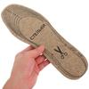 VILLCASE 4 Pairs Cuttable Wool Felt Insoles for Women Boots Thick Warm Winter Footbeds with Shock Absorption Breathable Soft Inserts for Snow Boots Slippers and Athletic Shoes view 3