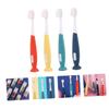 VILLCASE 4pcs Toothbrush Soft Bristle Manual Cleaning for Ages Small Head Ergonomic Handle Comfortable Grip Adorable Cartoon Design for Boys view 3