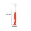 LOORGVEL 4pcs Toothbrush for Ages Soft Ultra-fine Bristles Mild Teeth Non-Slip Fat Handle for Comfortable Grip Manual Oral Care view 2