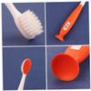 LOORGVEL 4pcs Toothbrush for Ages Soft Ultra-fine Bristles Mild Teeth Non-Slip Fat Handle for Comfortable Grip Manual Oral Care view 3