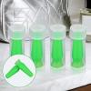 4pcs Scleral Lens Inserter Removal Tool, Silicone Ventless Scleral Lens Plunger Applicator and Remover with Case for Hard Contact Lenses RGP & Prosthetic Safety Eyes Tool(Green) view 3