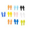 1Pair Silicone Earplugs Ear Plugs For Women Men Sleeping Noise Cancelling Sound Reducer Travel Sleep Doorbell Cover Weatherproof Black Only Protective Box Protection Button Sun view 1