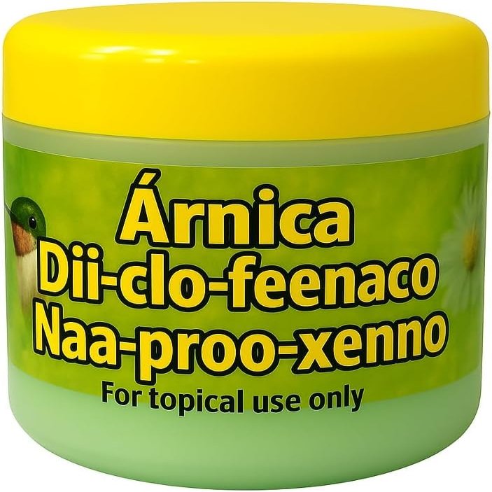 Green Arnica Gel 250g Authentic Mexican for Topical Use
