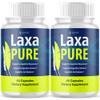 (2 Pack) Laxa Pure Capsules, Official LaxaPure Probiotic Pills with All Natural Ingredients, Advanced Laxa Pure Formula Gut Health Support Pills with Premium Probiotics for Women & Men (120 Capsules) view 1
