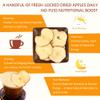 Apple Slices, Dried Apples,7.05 oz /200g,No Added Sugar, Gentle Sweet-Non-Cloying, Concentrated Apple Flavor & Nutrition, Simmer Pot Mix, Simmer Pot Potpourri, for Home Decor, Sweet Wishes, Resealable Bag view 4