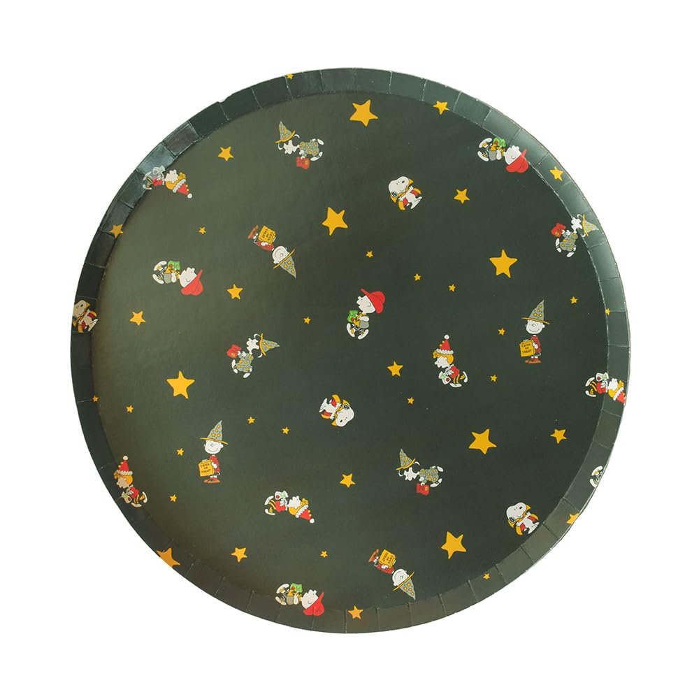 Jollity & Co x Peanuts - Peanuts Halloween - Paper Plate- Halloween Design- Dinner Plate- Pack of 8 - For Birthdays, Parties, and more.