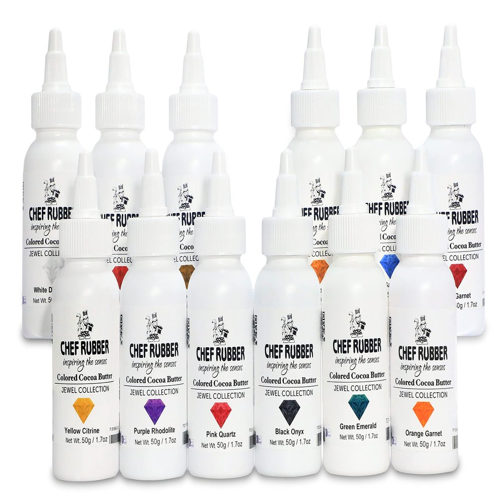 Jewel Colored Cocoa Butter Starter Kit