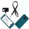 SNK Premium Silicone Protective case with Camera Cutout (Includes Lanyard + Lanyard Patch + Screen Protector) for Omnipod 5 Receiver (Continuous Glucose Monitoring) (Blue) view 1