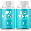 (2 Pack) Bio Nerve Capsules, Official BioNerve Supplement Pills with All Natural Ingredients, Advanced Formula Nerve Support Supplement with Maximum Strength Vitamins for Women & Men (120 Capsules) view 1