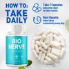 (2 Pack) Bio Nerve Capsules, Official BioNerve Supplement Pills with All Natural Ingredients, Advanced Formula Nerve Support Supplement with Maximum Strength Vitamins for Women & Men (120 Capsules) view 3