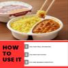 6x Curry Madras Coconut Turmeric Rice 10.58 oz Bundle with Chopstick Pair Ready-to-Eat Organic Curry Meal with Creamy Coconut Rice Flavor and Fragrant Spiced Gift Set (7 Items) view 3