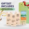 3x Milk Almond Organic Simple 32 fl oz Bundle with Paper Drinking Straws 50-Count Smooth Plant-Based Almond Beverage with Sea Salt for Everyday Refreshment Gift Set (4 Items) view 2