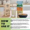 3x Milk Almond Organic Simple 32 fl oz Bundle with Paper Drinking Straws 50-Count Smooth Plant-Based Almond Beverage with Sea Salt for Everyday Refreshment Gift Set (4 Items) view 3