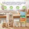3x Milk Almond Organic Simple 32 fl oz Bundle with Paper Drinking Straws 50-Count Smooth Plant-Based Almond Beverage with Sea Salt for Everyday Refreshment Gift Set (4 Items) view 4