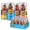 Babe Organic Craft Kombucha - Variety Pack (Hawaiian POG, Maui Wowie, Blue Amazon, Cali Gold), USDA Organic, Vegan, Gluten-Free, Raw & Probiotic, (12 x 16oz cans) view 1