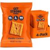 Get Strong Foods - Cheddar Cheese Crackers - Pack of 4 view 1