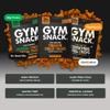 Gym Snack Jalapeo Cheddar Cheeze Protein Crisps (1 Pack, 2 oz) 30g Protein Per Bag, Plant-Based Crunchy Pea Protein Snack, Low Carb, Gluten Free, Vegan & Keto Friendly view 2