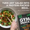 Gym Snack Jalapeo Cheddar Cheeze Protein Crisps (1 Pack, 2 oz) 30g Protein Per Bag, Plant-Based Crunchy Pea Protein Snack, Low Carb, Gluten Free, Vegan & Keto Friendly view 3