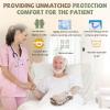 Ehucon Dementia Restraint Gloves-2Pcs,Bed Restraints Control Mitts,Safety Hand Gloves for Elderly/Dementia Patients,Anti Scratch Gloves to Prevent Scratching Harm view 2