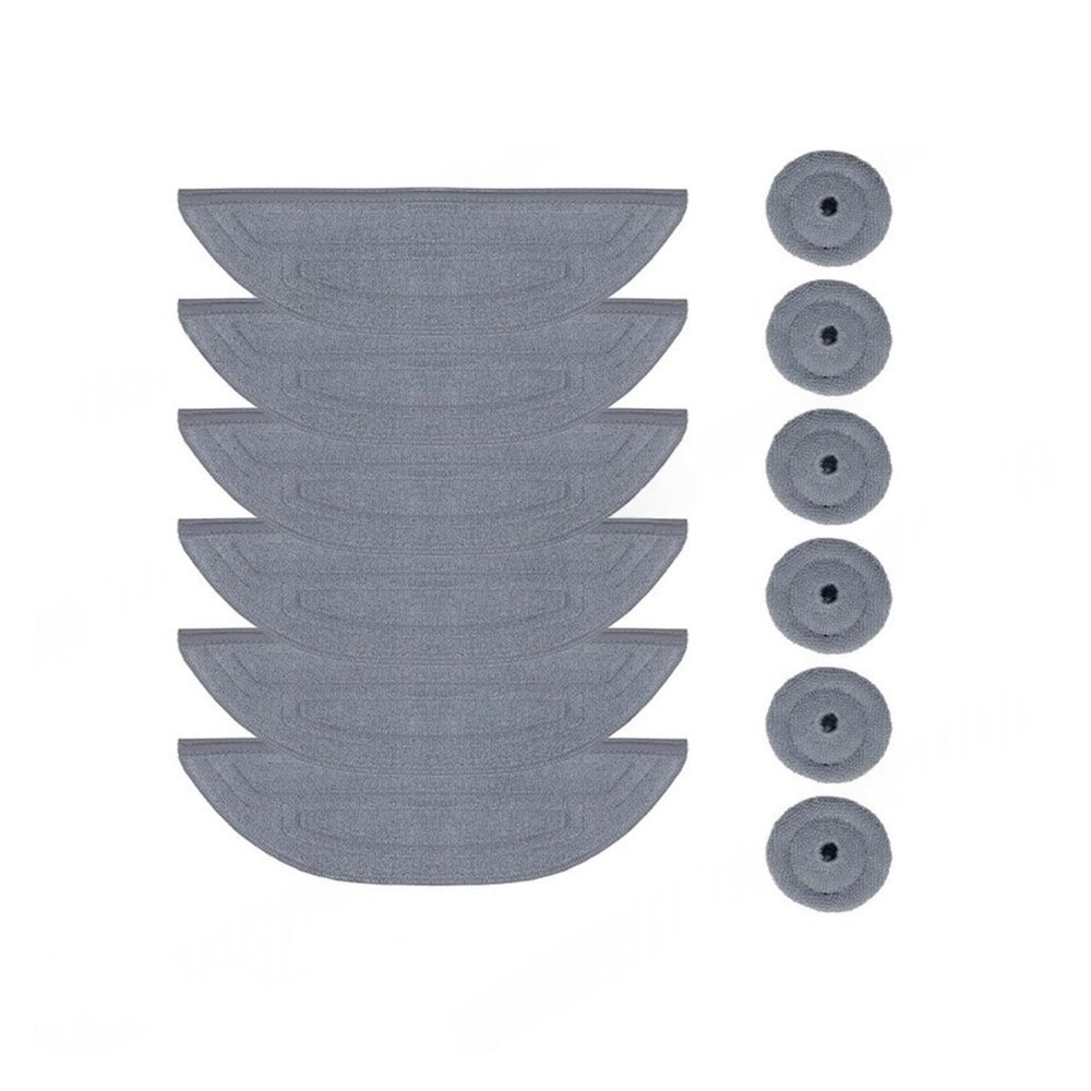 12PCS Mop Cloth Replacement, Compatible For Roborock S8 MaxV Ultra - Robot Vacuum Cleaner Accessories Spare Parts