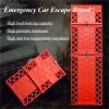 QWJYUU 2pcs Foldable Car Traction Boards for BMW X4 2014-2025, Emergency Vehicle Escape Boards, Compact Auto Tire Traction Pads, Tire Grip Aid view 2