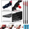 Window Cleaning Pole Kit with Squeegee Extension Pole, Solar Panel Cleaner, High Washing Tool with 20M Supply Water Hose(9.2m/30ft&Head55cm) view 4