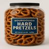Sourdough Hard Pretzels 4 lb. jar. Approx. 90 count per 64 oz jarPerfect for Parties, Offices, or Everyday Snacking view 2