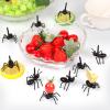 36 Pcs Ant Toothpicks, Ants Fruit Dessert Appetizer Fork, Reusable Ant Food Pick for Cake Snack Dessert Fruit Platter, Kitchen Birthday Party Baby Shower Wedding view 3