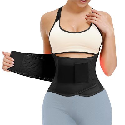 Quorblentz Back Brace for Men Lower Back Pain - Sciatica, Scoliosis, Herniated Disc Relief - Workout Back Brace for Women - 4X Powerful Lumbar Support With Dual Adjustable Support Straps 02 Black-S