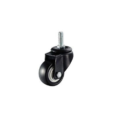 1.5inch casters, 4 Polyurethane casters, top Rotating Wheels, 4 Sets of Industrial casters with Brakes, Furniture and Workbench Locking casters Movable 2in