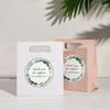 Personalized Sticker Labels with Floral Wreath Wedding Favors, Gift Labels,Thank You Stickers, Round Jars Label in 1.5", 2", 2.5", 3", 4", from 30 to 500pcs (Style 1) view 3