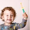Abaodam 3Pcs Rotatable Toothbrush Soft Bristles Oral Cleaner for Ages Comfortable Grip Tooth Brush for Comprehensive Teeth Cleaning Random Color view 3