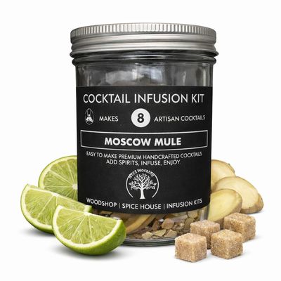 Moscow Mule Cocktail Kit | Cocktail Mix | Makes 8 Artisan Cocktails | Tastes Just Like The Classic Mule Cocktail