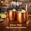 Moscow Mule Cocktail Kit | Cocktail Mix | Makes 8 Artisan Cocktails | Tastes Just Like The Classic Mule Cocktail view 4