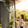 MLYAYE 3-in-1 Glass Window Washing Equipment with Super Light Long Handle, Multi-Use Professional Window Cleaning Kit Outside for High Windows/Third Floor/Home(4.5m/14.8ft) view 1