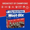 97% WholeGrain Cereal Weet-Bix Biscuits (VALUE PACK 2 x 1.2 Kg Box) By Sanitarium New Zealand, Offical Breakfast of The FIJIAN Sevens Rugby - New Limited Edition view 3
