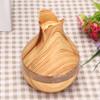 300ml 7 Color LED Night Light Essential Oil Diffuser Air Humidifier Light Wooden Grain for Home Office Bedroom Gift PP ABS AS Material view 3