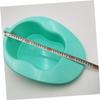 Healvian Horizontal Bedpan with Handle for Elderly Pregnant Women Plastic Urinal Bed Pan with Tapered Front End and Wide Spill-Resistant Ramp Easy to Clean and Suitable for Bedridden view 3