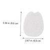 UKCOCO 6 Pairs Breathable Felt Forefoot Pads Self-Adhesive High Heel Inserts Foot Cushions for Relief and Anti-Slip Support in Women S Shoes view 2