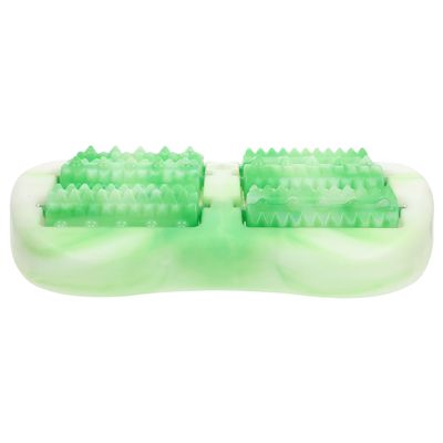 TEHAUX Foot Massager Roller for Plantar Fasciitis Relief Portable Foot Rolling Massager with Beads Gentle Reflexology Tool for Improved Circulation and Stress Relief Random Color