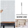 TIDTALEO Handheld Rotating Mini Glass Squeegee for Shower Doors and Windows Lightweight Scraper for Mirrors and Car Cleaning Easy Stain Removal Tool for Bathroom and Home view 3