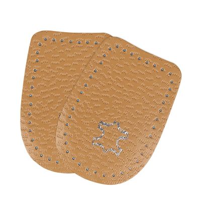 SEWOART Latex Microfiber Leather Heel Pads for Shoes Men and Women Non-Skid Cushioned Inserts for High Heels Soft Supple Fatigue and Prevent Abrasions Comfortable Shoe Accessories
