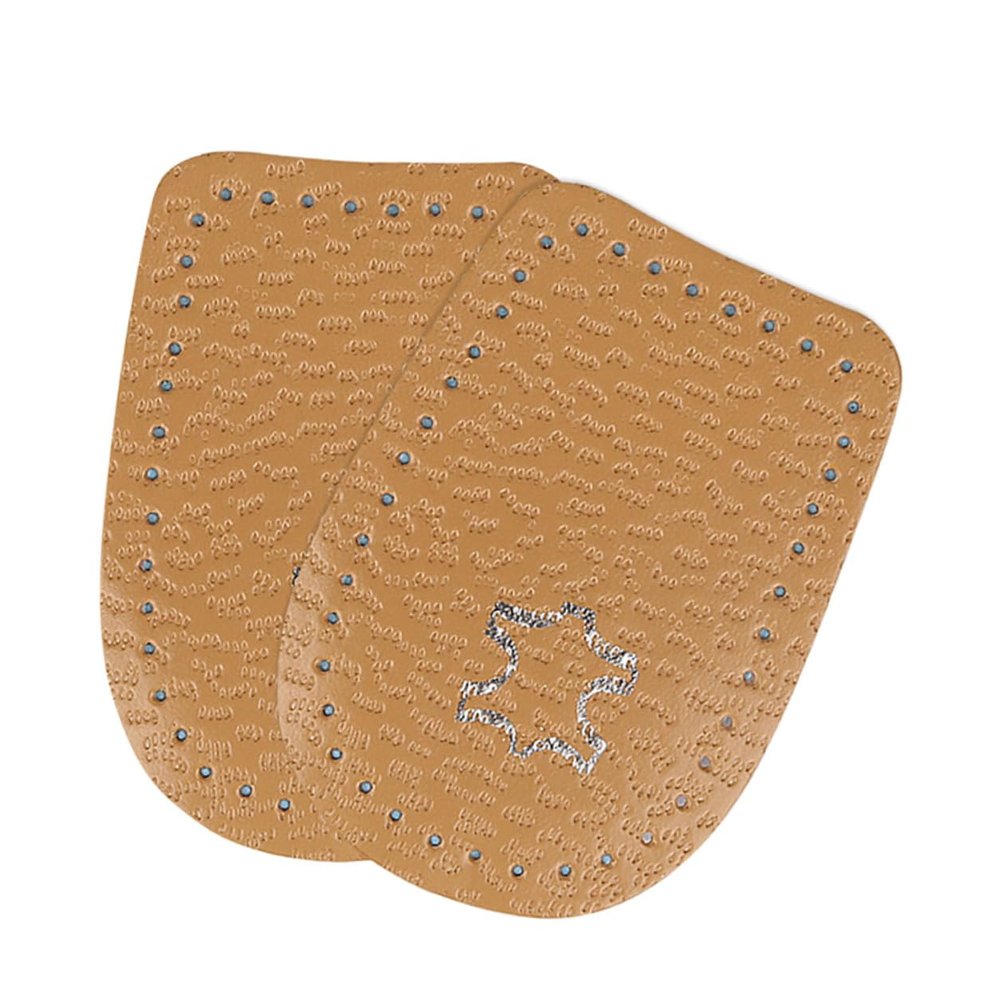 SEWOART Latex Microfiber Leather Heel Pads for Shoes Men and Women Non-Skid Cushioned Inserts for High Heels Soft Supple Fatigue and Prevent Abrasions Comfortable Shoe Accessories