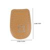 SEWOART Latex Microfiber Leather Heel Pads for Shoes Men and Women Non-Skid Cushioned Inserts for High Heels Soft Supple Fatigue and Prevent Abrasions Comfortable Shoe Accessories view 2