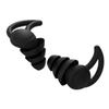 UTHCLO 2pcs Noise Cancelling Silicone and Work Musician Soft Soundproof Protection for Noise Reduction Portable Black for Rest and Focus view 1