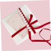 LIFKOME 2pcs Embossed Heart Ribbon White Red for Valentine S Day Wedding Birthday Wrapping DIY Crafts Favors Decorative Packaging Curling Ribbon view 4
