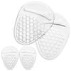 GALPADA 2 Pairs Clear Silicone Metatarsal Pads Shock Absorbing Shoe Cushions with Strong Adhesive for Women High Heels Flats Sneakers Boots Comfortable Foot Inserts view 1