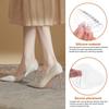 GALPADA 2 Pairs Clear Silicone Metatarsal Pads Shock Absorbing Shoe Cushions with Strong Adhesive for Women High Heels Flats Sneakers Boots Comfortable Foot Inserts view 3