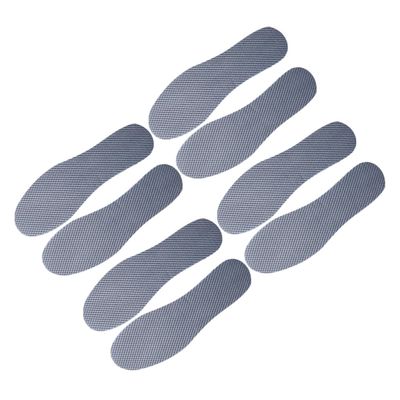 SHERCHPRY 4 Pairs Breathable Mesh Sports Insoles for Men Shock-Absorbing Shoe Cushions with Arch Support Sweat Absorption Comfortable Feet Pads for Athletic Shoes